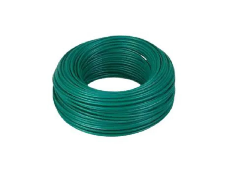 ROLLO ALAMBRE RIGIDO CENTELSA # 8 VERDE
