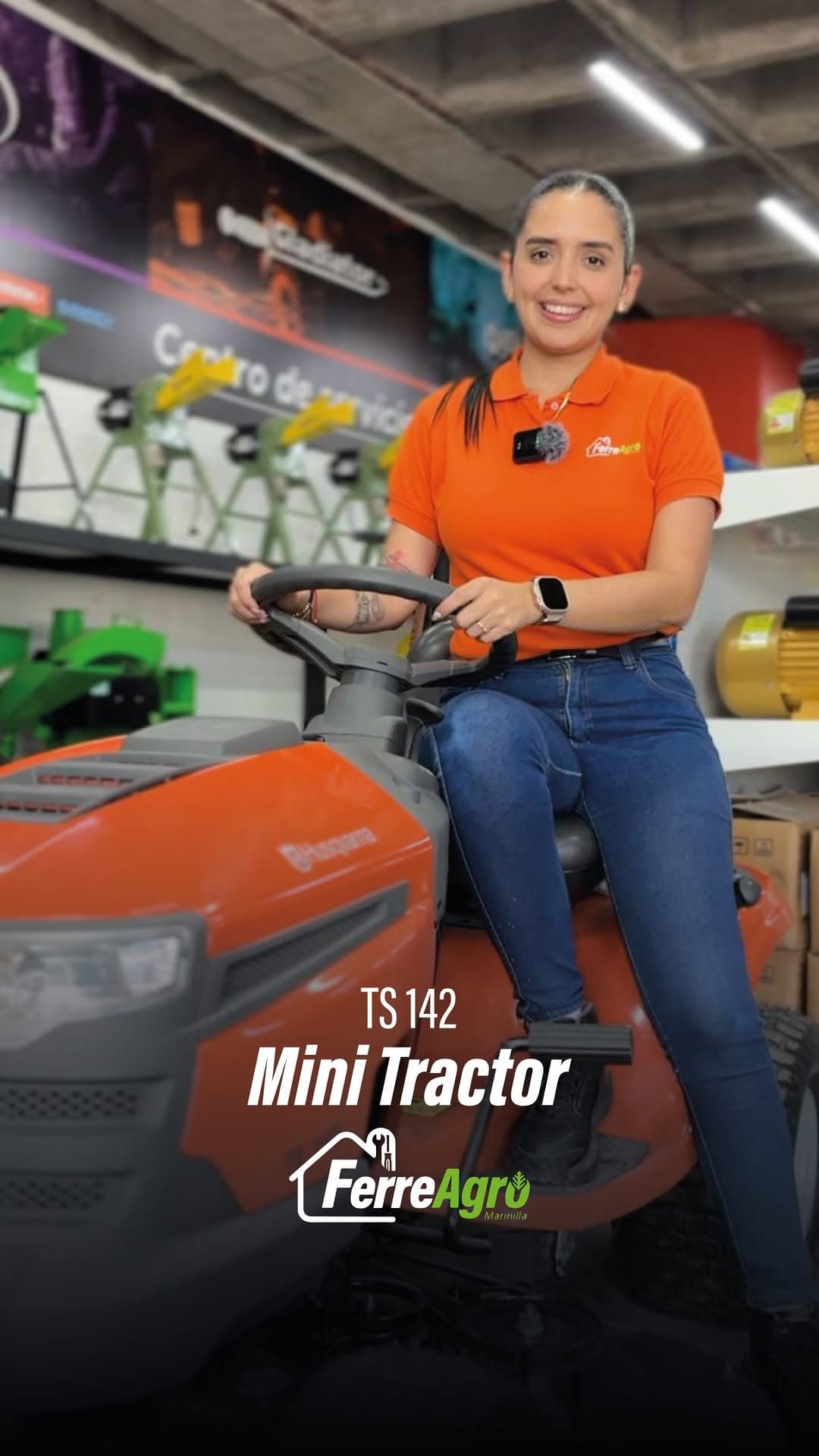 Tu jardín merece lo mejor. El Husqvarna TS 142 tiene todo lo que necesitas: p…